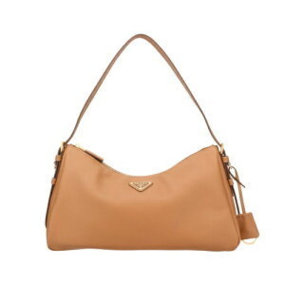 Prada Brown Handbag V LVM CARAMEL - Picture 1 of 8